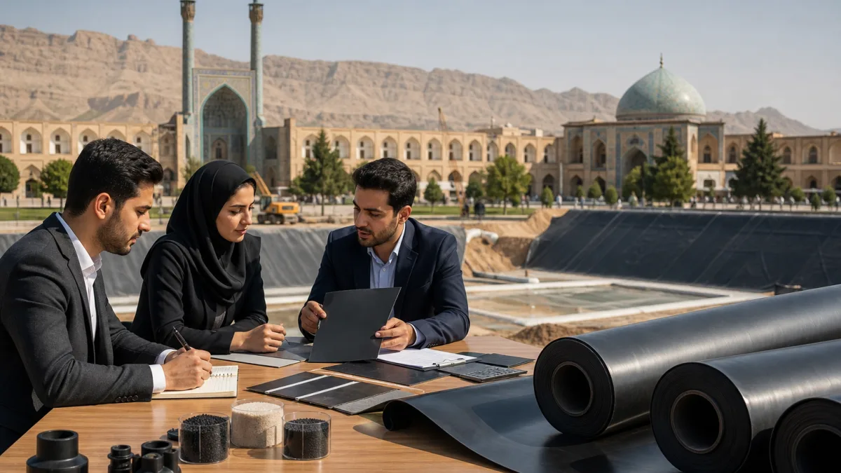قیمت ورق ژئوممبران در شیراز و تفاوت گزینههای خرید