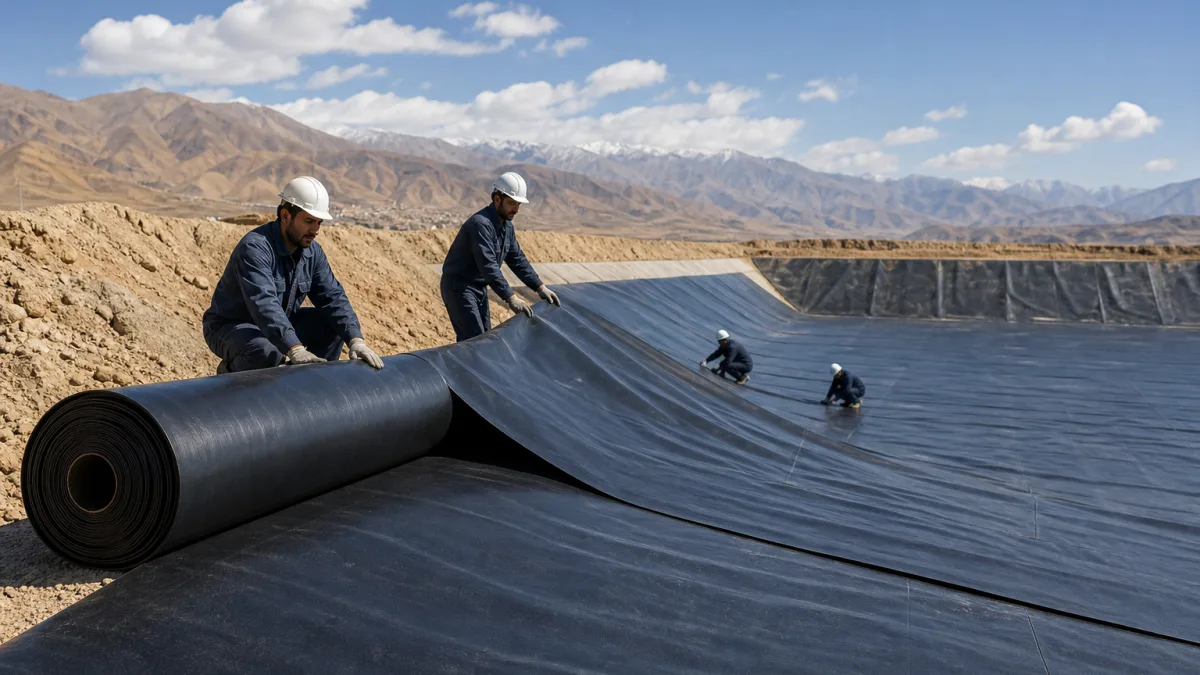 معیارهای انتخاب برای فروش و نصب ورق ژئوممبران